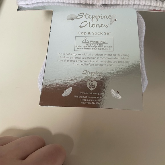 Baby Cap & Sock Set by Stepping Stones - Picture 4 of 5